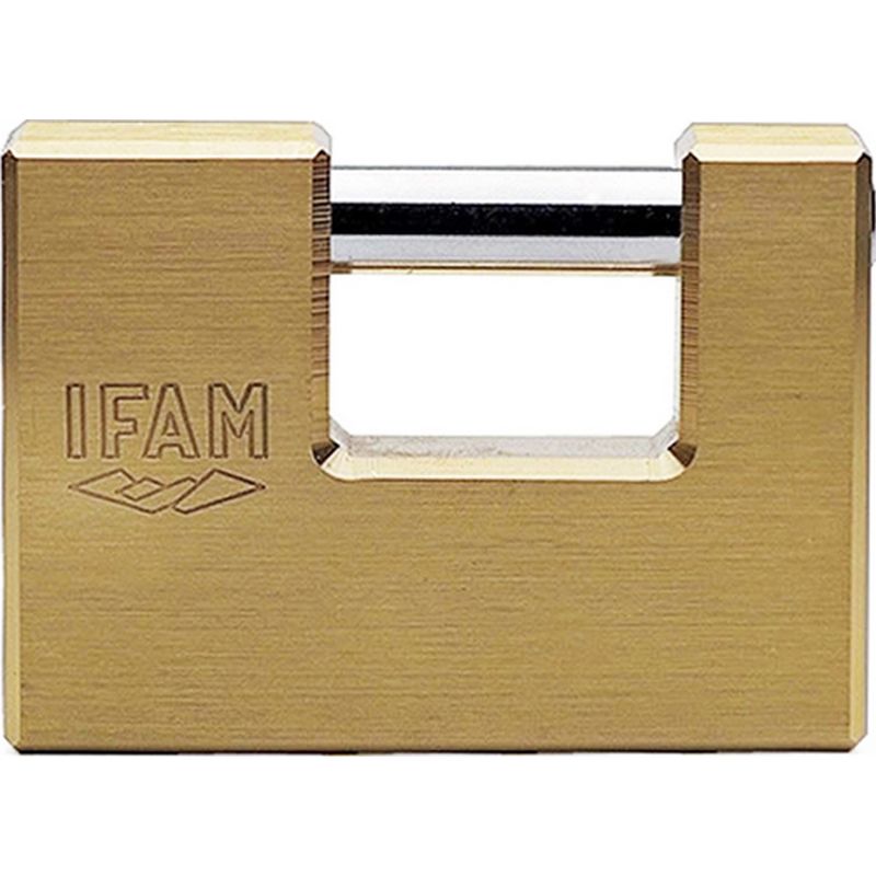 IFAM Shutter Padlock   Brass PAD14