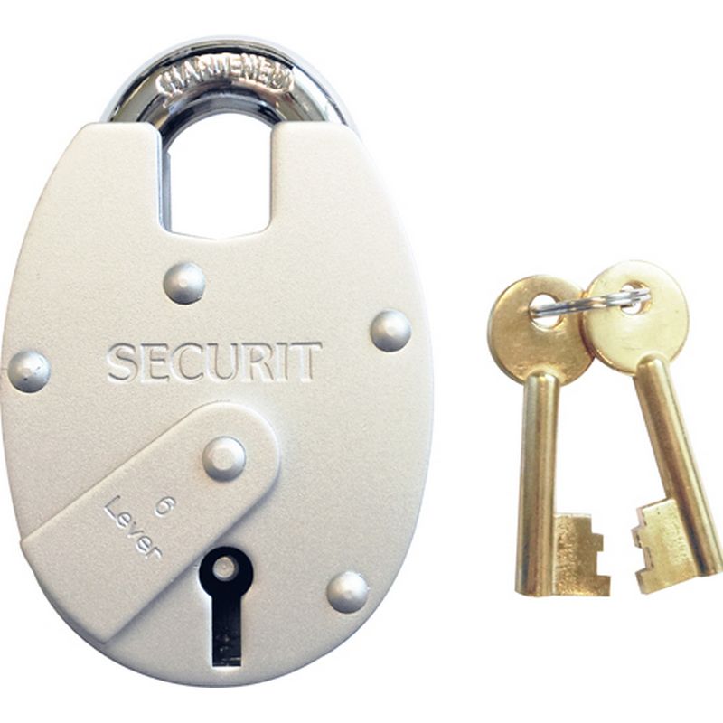 Close Shackle Padlock   6 Lever PAD16