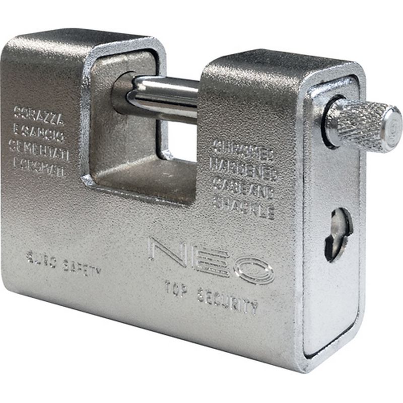 Armoured Padlock   Brass PAD170