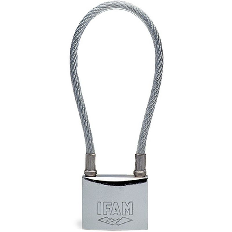 IFAM Security Cable Shackle Padlocks   Stainless Steel PAD350C