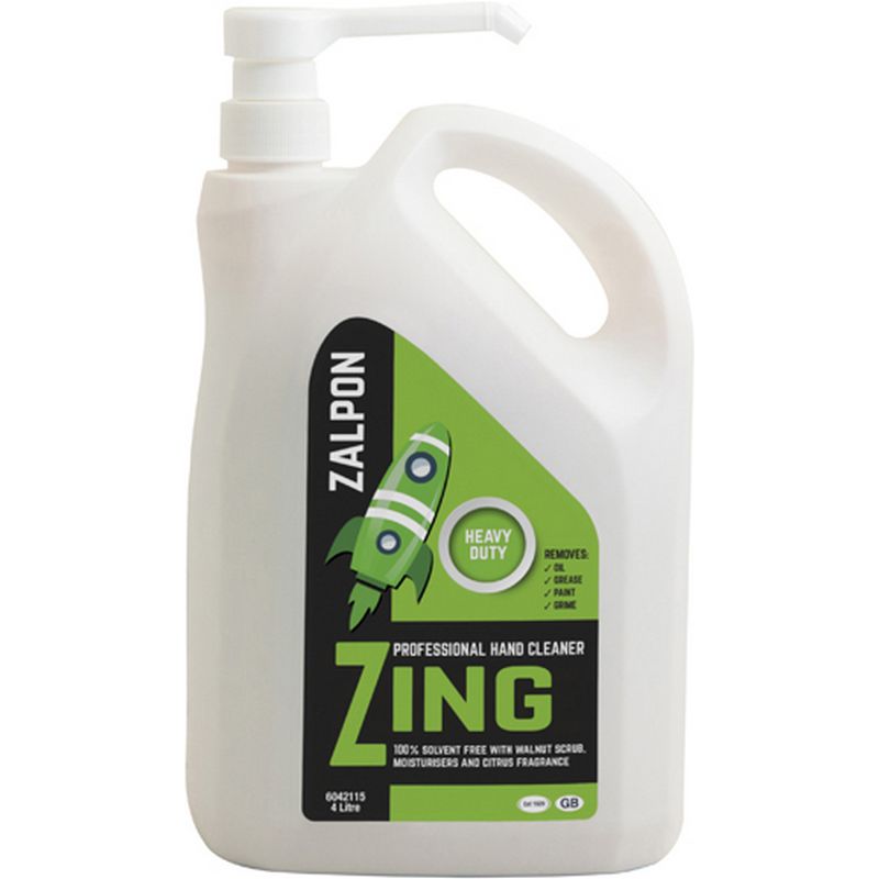 ZALPON 'Zing' Citrus Gel Hand Cleaner   Heavy Duty RZ2014