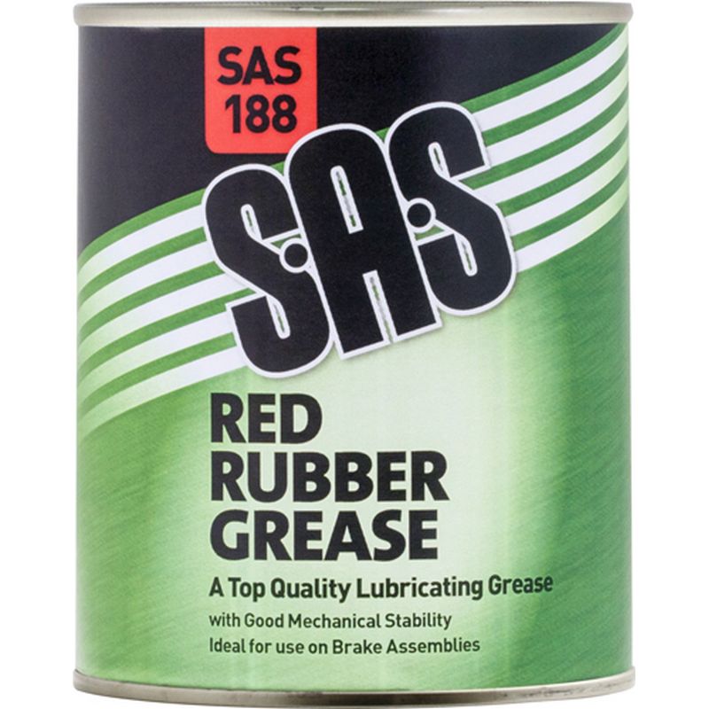 S?A?S Red Rubber Grease SAS188A