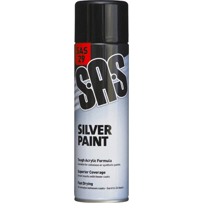 S?A?S Silver Paint   Medium SAS29