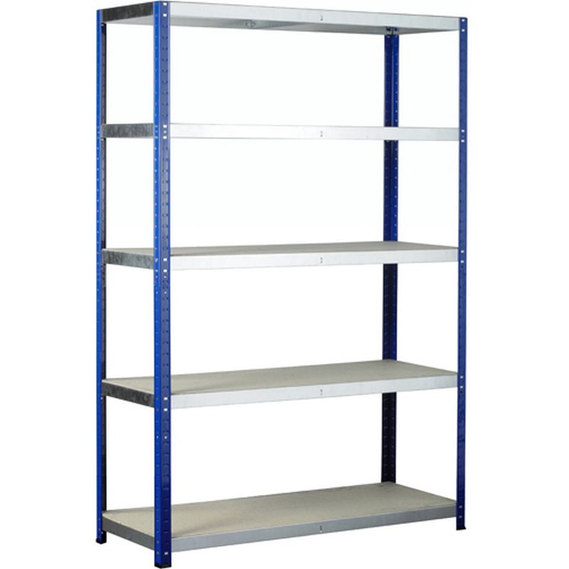BARTON Extra Wide Shelving System c/w Space Bin Containers SB60