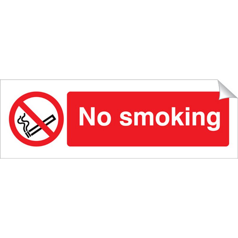 No Smoking   360 x 120 mm SSA103