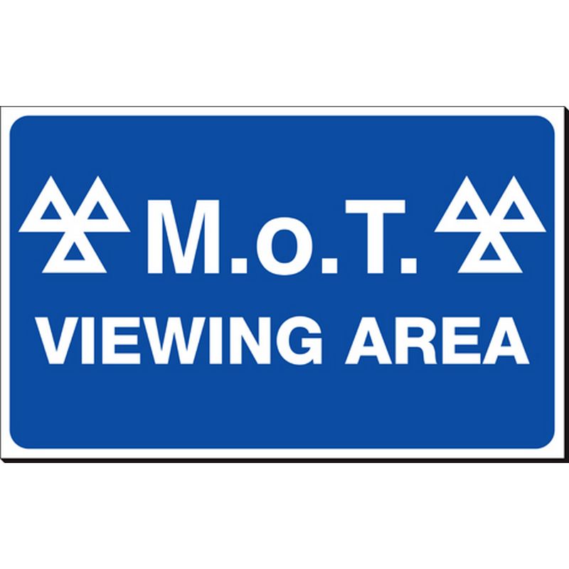 MOT Viewing Area   480 x 300 mm SSB503