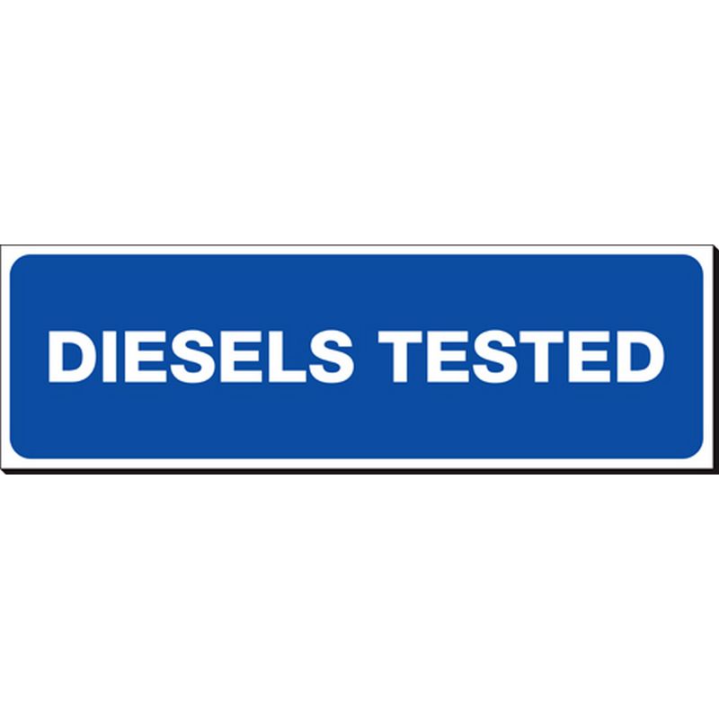 Diesels Tested   480 x 150 mm SSB505