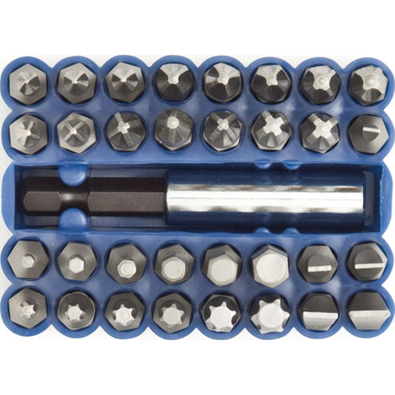 LASER 1/4" Dr. Hex Bits Set TL474
