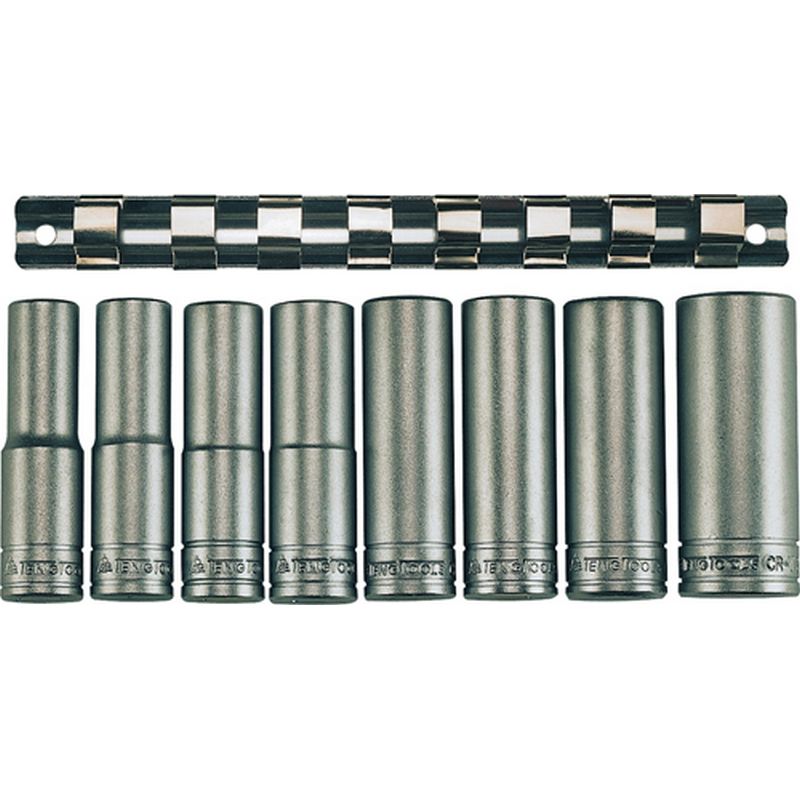 TENG TOOLS 1/2" Drive Deep Socket Set   6 Point TM1208-6