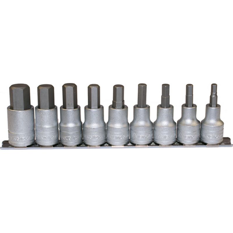 TENG TOOLS 1/2" Drive Hex Bit Socket Set TM1212