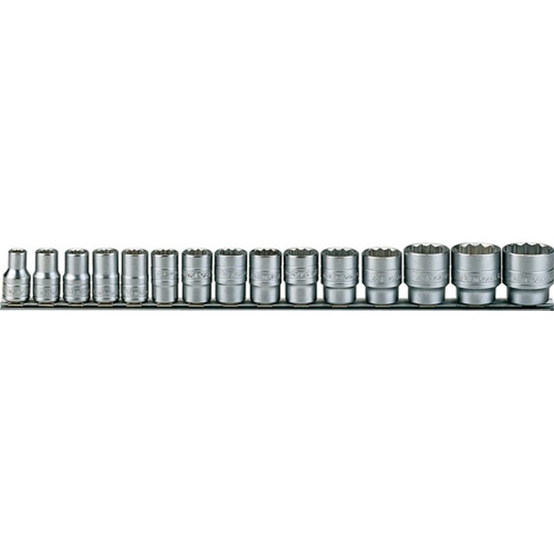 TENG TOOLS 1/2" Drive Regular Socket Set   12 Point TM1215MM