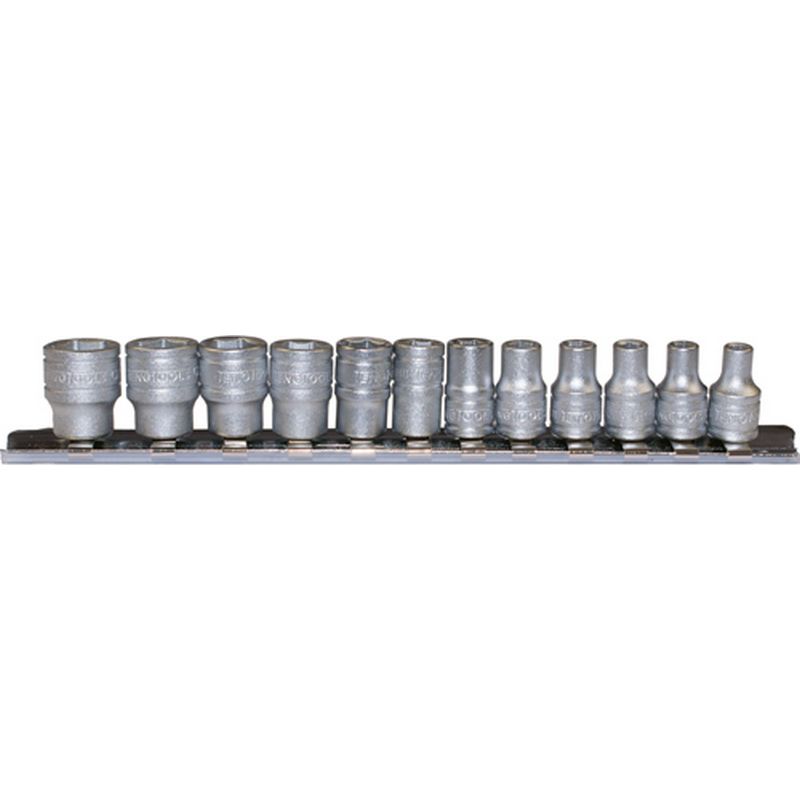 TENG TOOLS 1/4" Drive Regular Socket Set   6 Point TM1412