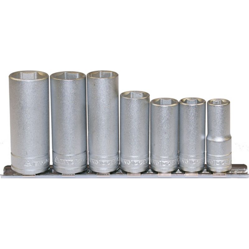 TENG TOOLS 3/8" Drive Deep Socket Set   6 Point TM3807