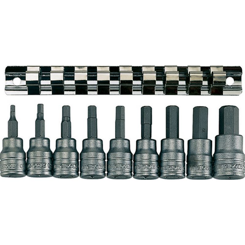TENG TOOLS 3/8" Drive Hex Bit Socket Set TM3812