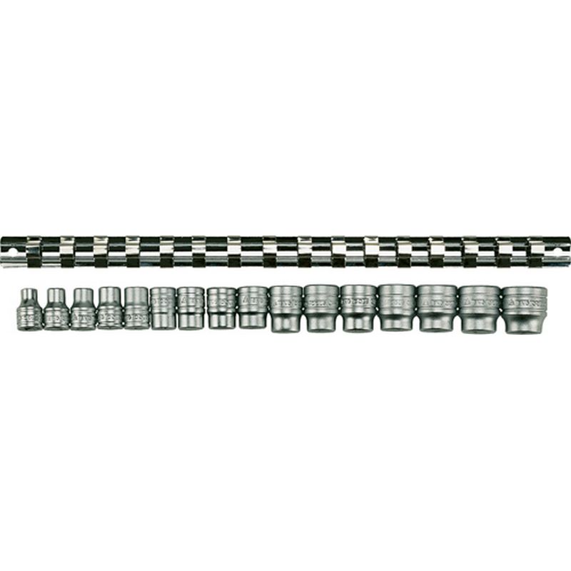 TENG TOOLS 3/8" Drive Regular Socket Set   6 Point TM3816