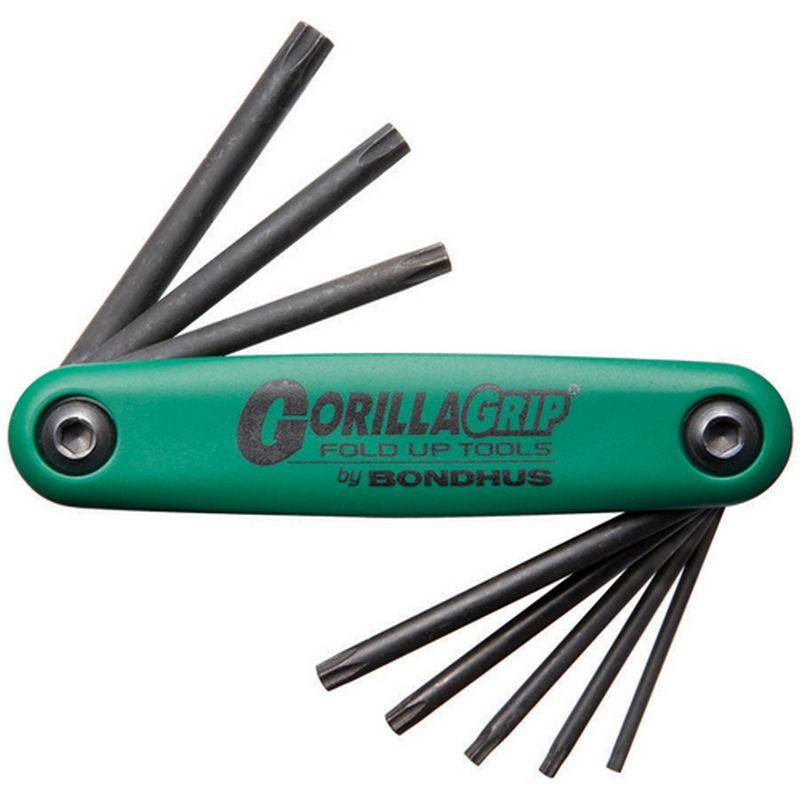BONDHUS 'GorillaGrip<sup>&reg;</sup>' TORX<sup>&reg;</sup> Driver Fold Up Set TNB12632