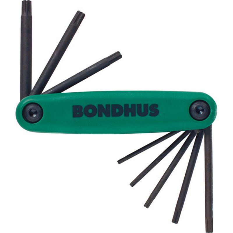 BONDHUS TORX<sup>&reg;</sup> Driver Fold Up Set TNB12634