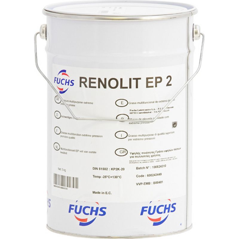 FUCHS RENOLIT EP2 Multi Purpose EP Lithium Grease VC182