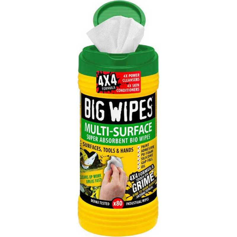BIG WIPES 'Multi Surface' Super Absorbent Bio Wipes VC2440