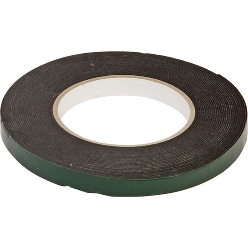 Double Sided Adhesive Foam Tape   Green Backing VC403
