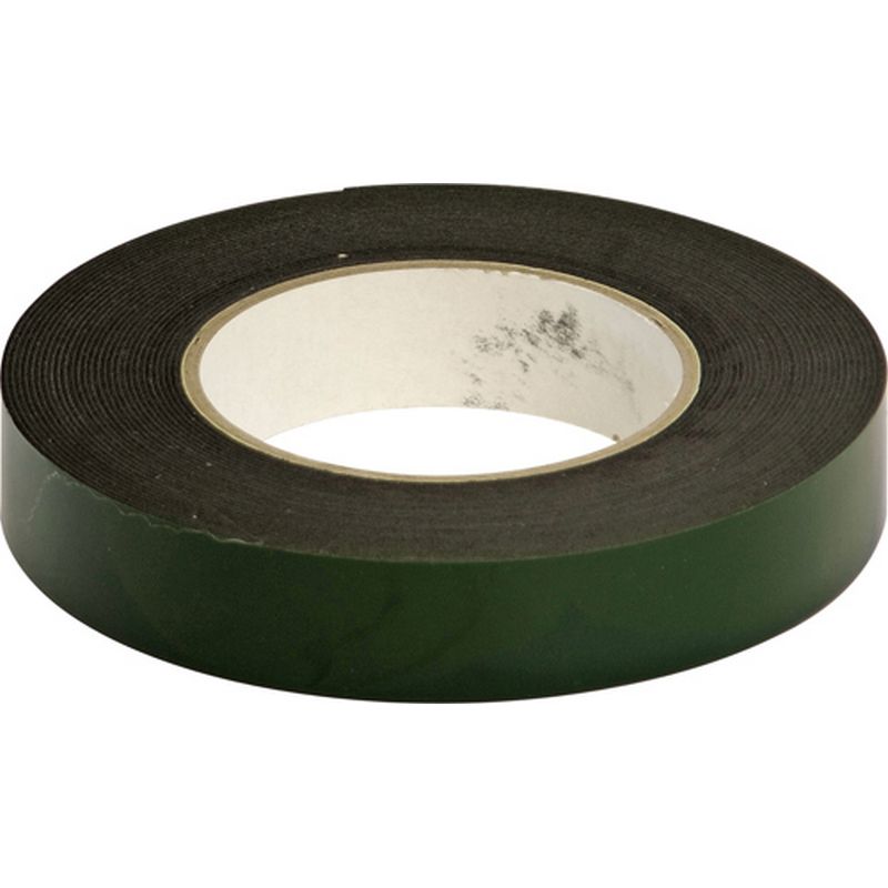 Double Sided Adhesive Foam Tape   Green Backing VC405