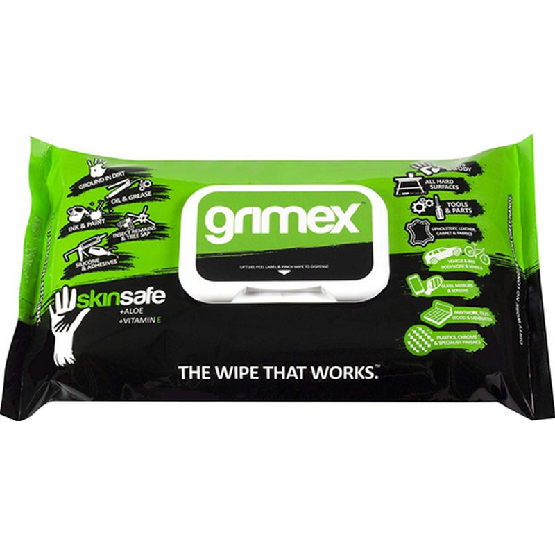 GRIMEX Alcohol Free Hand Cleaning Wipes VC519