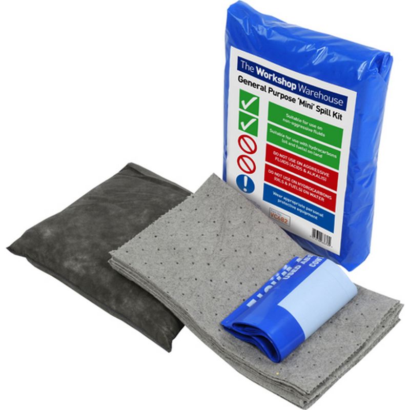 General Purpose 'Mini' Spill Kit   9 Litres VC682
