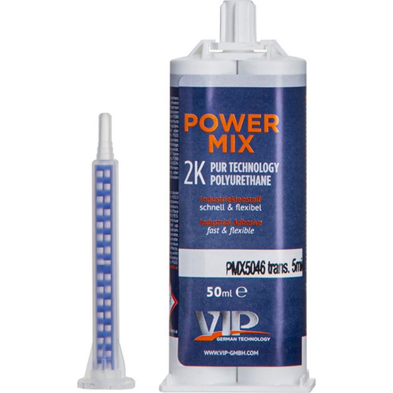 VIP 'Power Mix'   5 Minute 2K Polyurethane Universal Repair Adhesive VIP25C