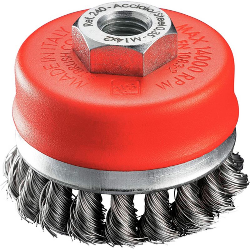 Cup Brushes   Twist Knot WB55