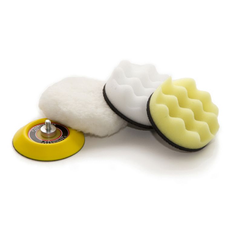 'Mini' Buffing Kit with Velour Backing c/w Backing Pad WC5