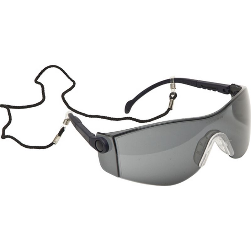 Lightweight Wraparound Safety Spectacles with Safety Cord WS1491