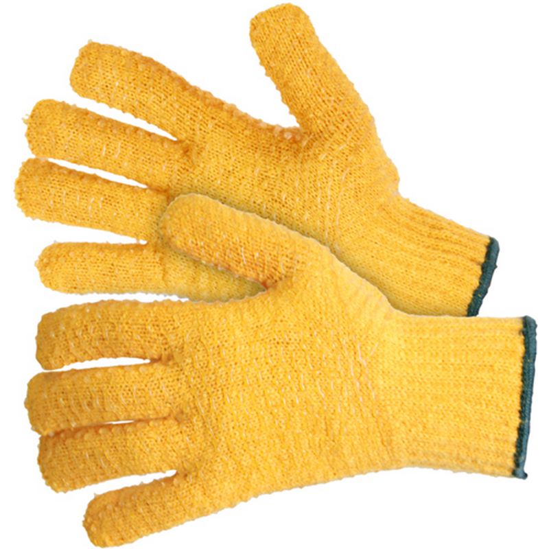 Yellow Kriss Kross Gripper Gloves WS40