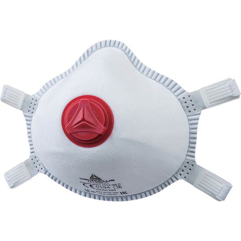 DELTAPLUS Moulded Disposable FFP3 Masks + Valve WS416