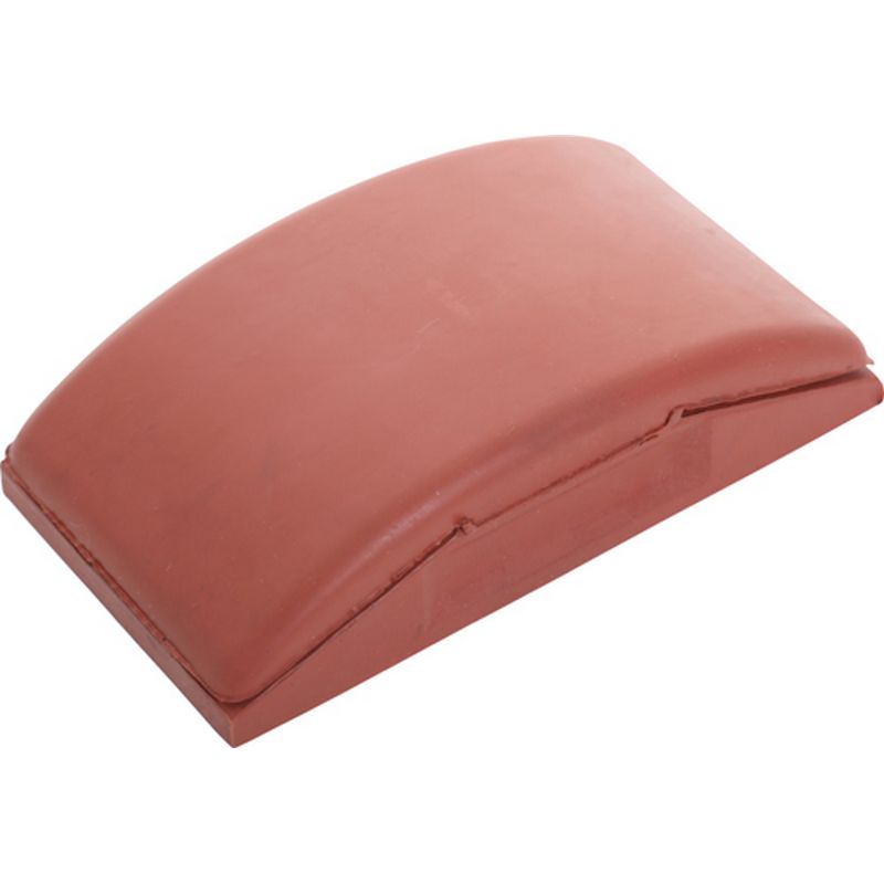 Sanding Block   Dense Red Rubber WSD102